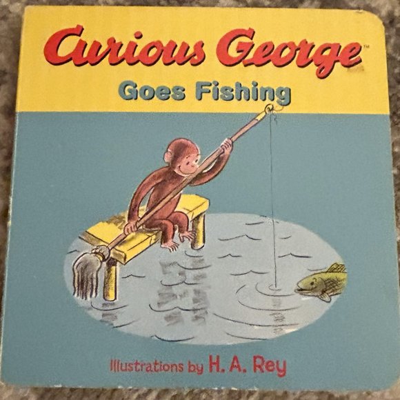 Sylilings Curious George Jack in the Box & two Curious George Books (Vintage) - Picture 2 of 15